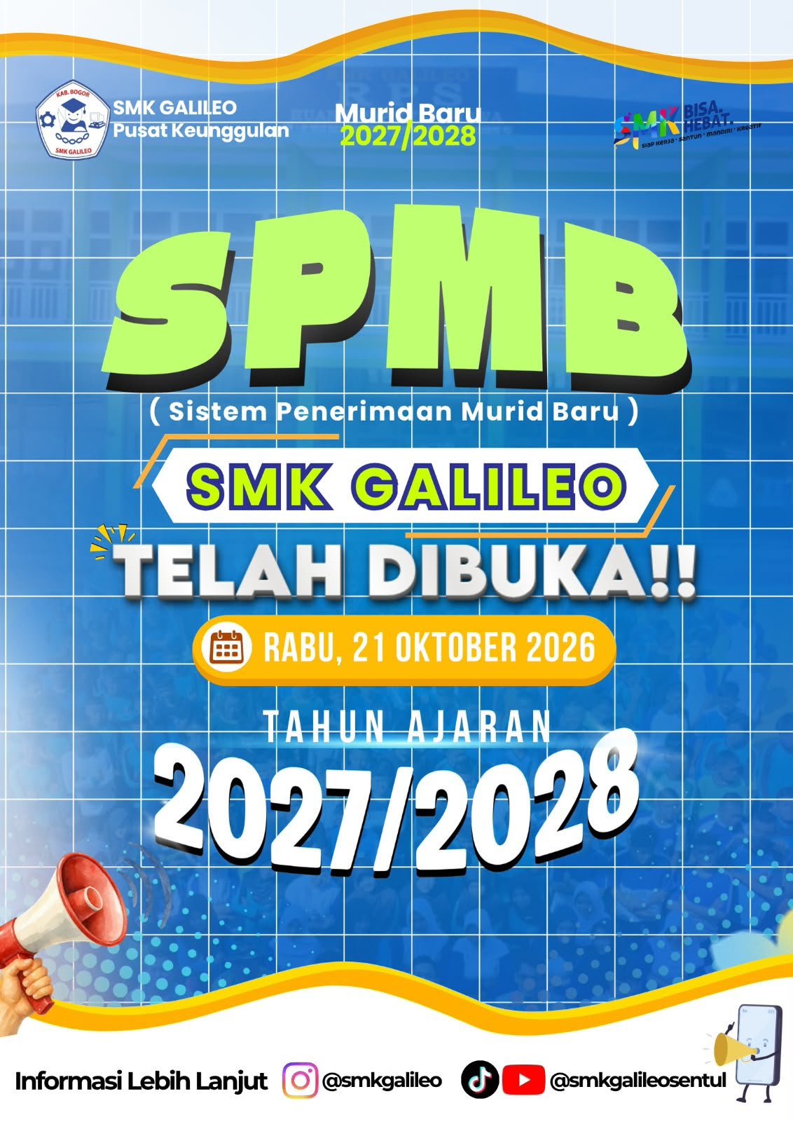Selamat Datang di SPMB SMK 2027/2028